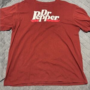 Dr Pepper Men's Classic Red Tee